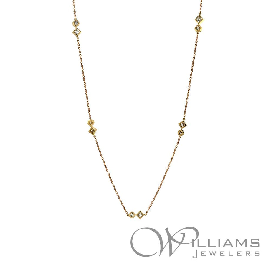 With Love 14 Karat Diamond Necklace – Williams Jewelers