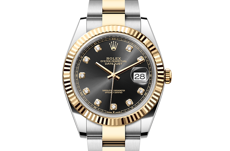 Rolex Datejust in Oystersteel and gold, M126333-0005 – Williams Jewelers
